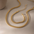 Fashion Gold Plated Cuban Chai - DippedShop Wholesale - #1507