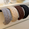 Slouchy Polka Dot Headband - DippedShop Wholesale - #3795