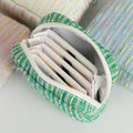Striped Rainbow Storage Bag - DippedShop Wholesale - #5747