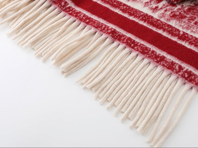 Faux Fur Knit Poncho Cape - DippedShop Wholesale - #1427