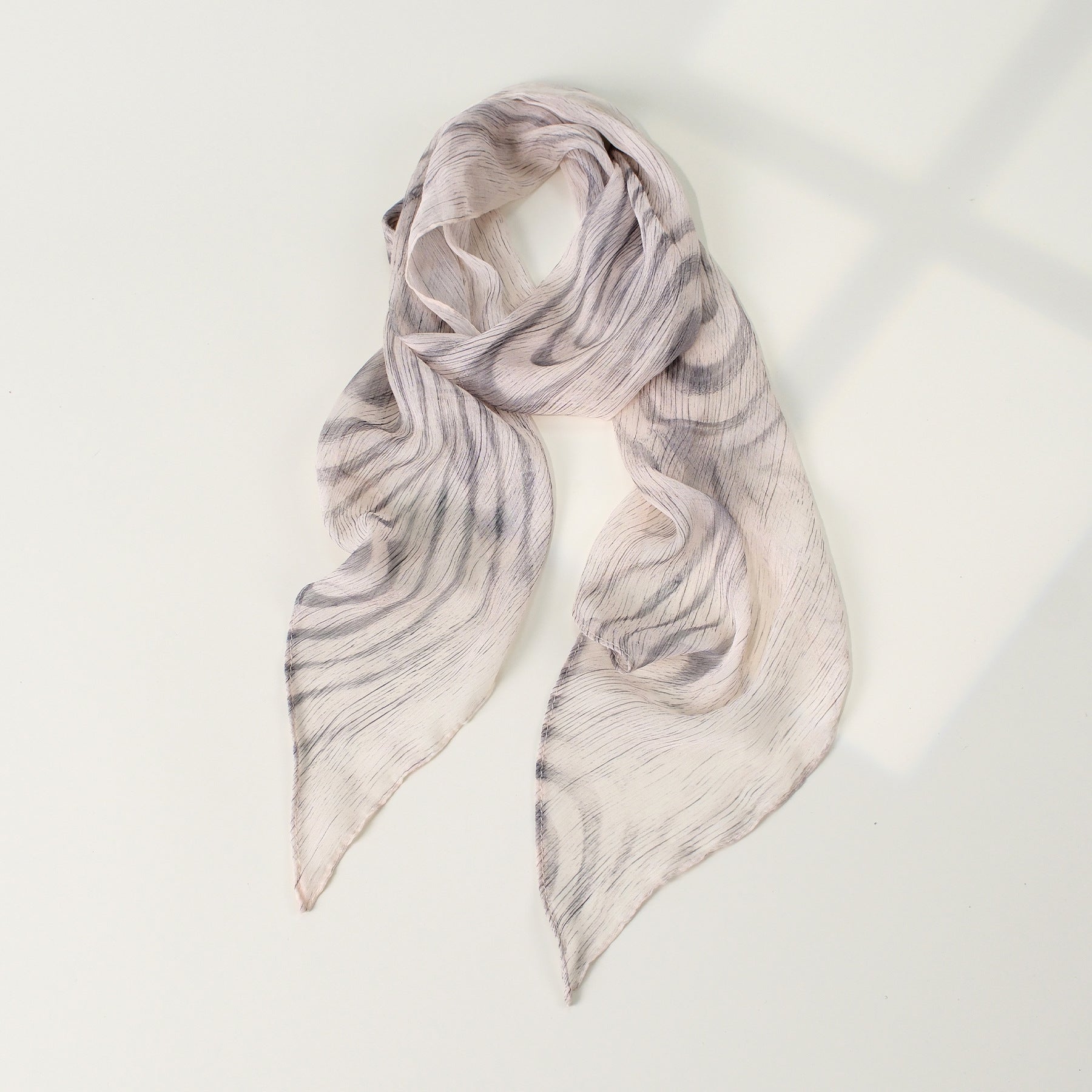 Gradient Tie-Dye Silk Scarf - DippedShop Wholesale - #1939