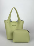 Trendy Soft PU Leather Bucket - DippedShop Wholesale - #1555