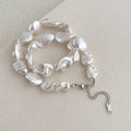 Elegant Baroque Pearl Choker - DippedShop Wholesale - #2915