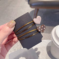 Cute Acetate Heart Snap Hair Clip 6W6HPN109