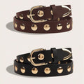 Trendy Punk Style Studded Leather Waist Belt MK2LEEP6W6JBT26