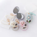 Floral Rhinestone Bag Charm - DippedShop Wholesale - #2115