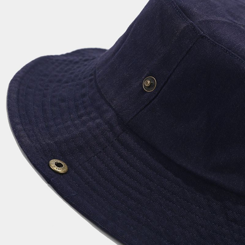 Simple Washed Outdoor Foldable Safari Boonie Hat 8BK6HAT170T