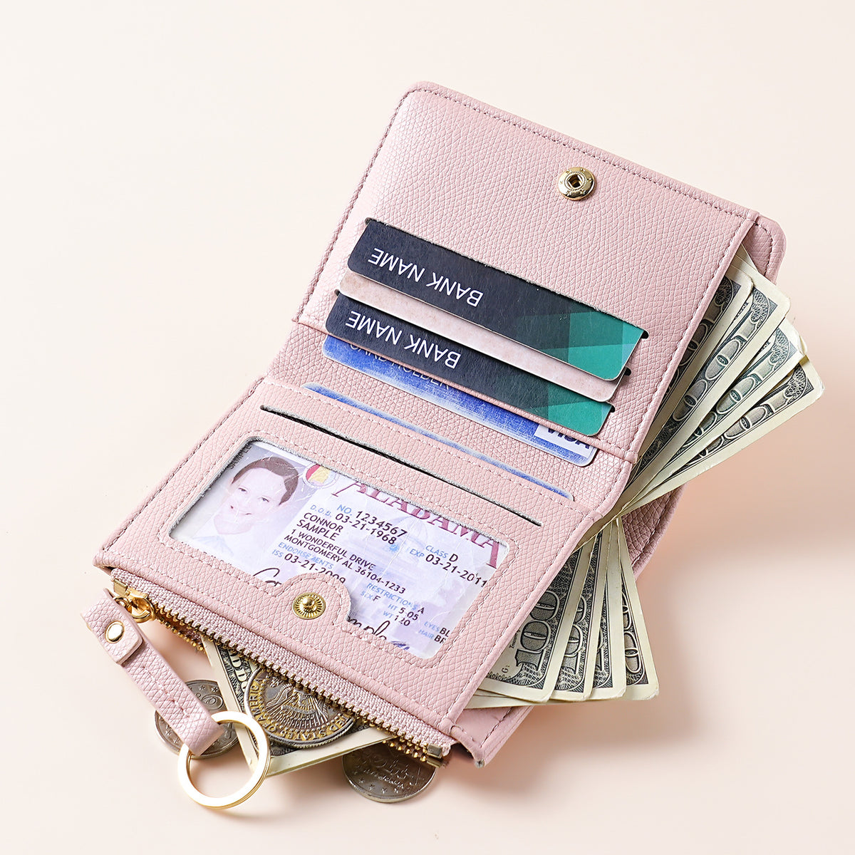 Portable Bifold Wallet - DippedShop Wholesale - #4003