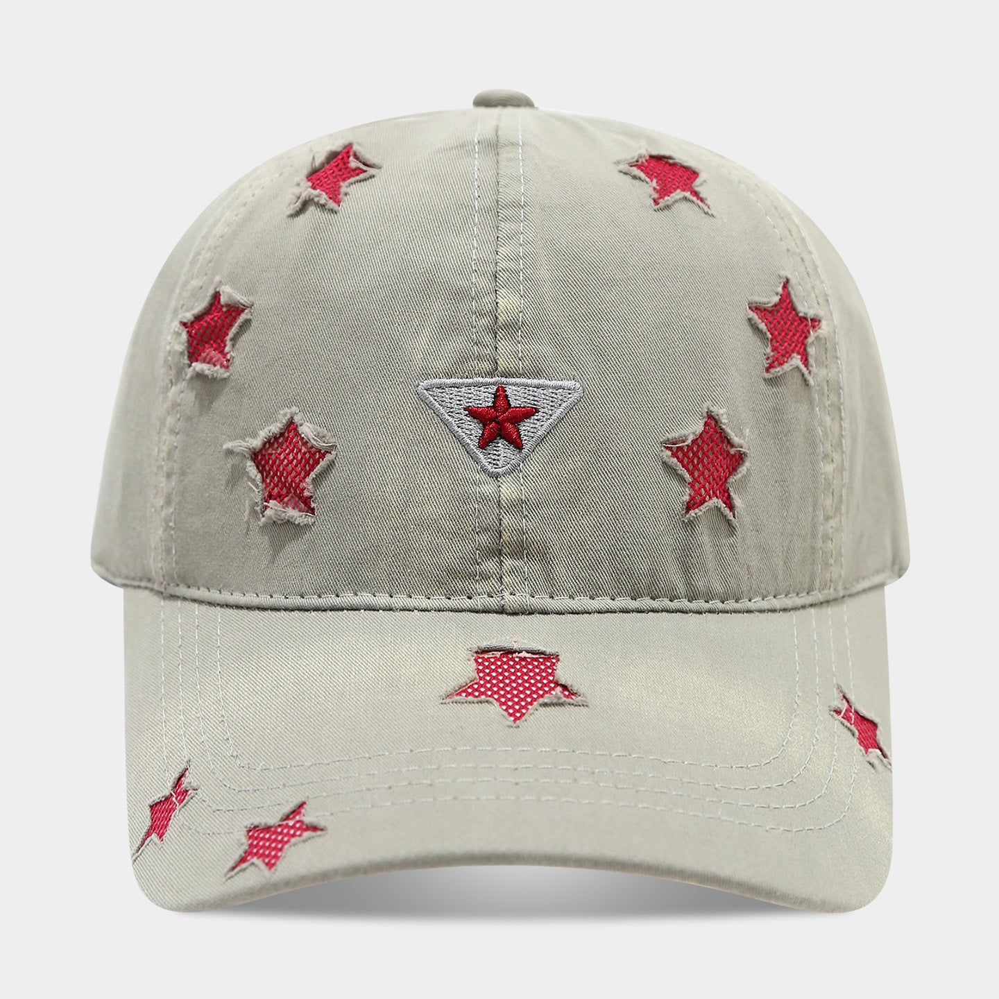 Cute Star Embroidery Versatlie Baseball Cap 8BK6HAT190L