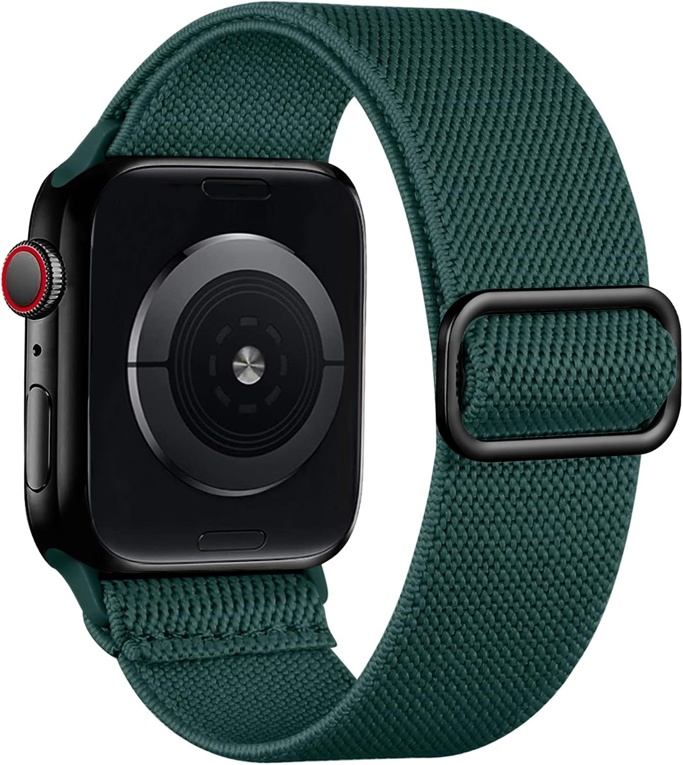 Minimalist Solid Color Nylon Weave Watch Band 6W6JWA111