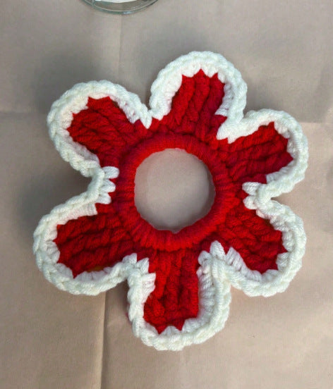 Sweet Handmade Crochet High Elastic Scrunchies 6W6HSR519
