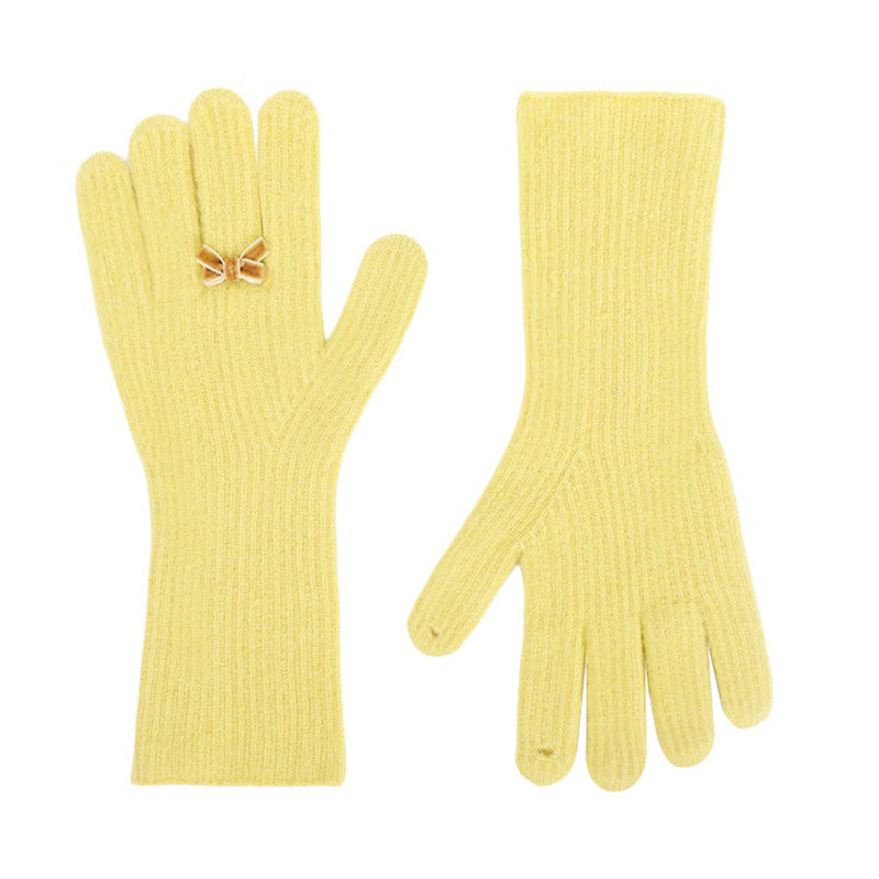 Wool Blend Knit Gloves - DippedShop Wholesale - #0803