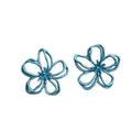 Hollow Out Flower Stud Earrings - DippedShop Wholesale - #7315