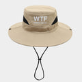 Trendy Letter Print Breatheable Safari Boonie Hat 8BK6HAT177L