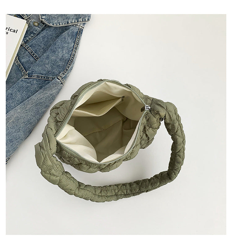 Puffer Quilted Shoulder Bag - DippedShop Wholesale - #3091