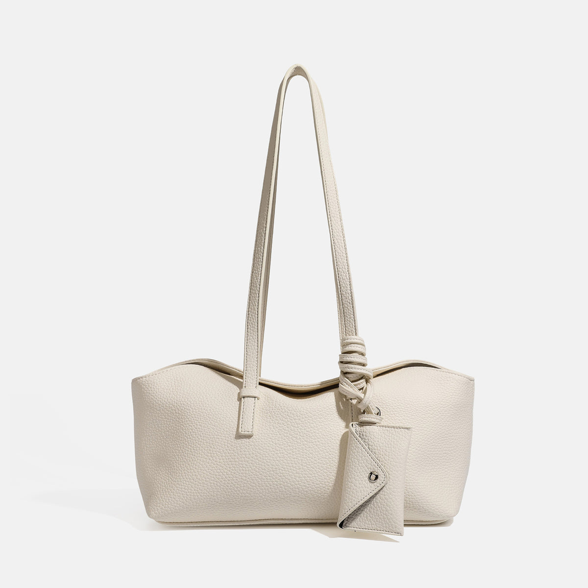 Minimalist Solid Color PU Leather Boston Bag 6W10BBG2406
