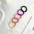 Dopamine Color Block Striped Elastic Hair Tie MK2BW6W6HHT05