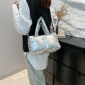 Puffer Square Tote Bag - DippedShop Wholesale - #0243