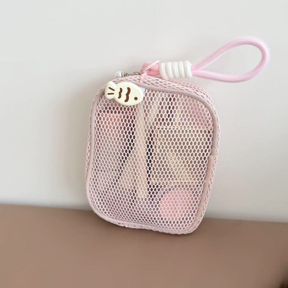 Dopamine Solid Color Mesh Holl - DippedShop Wholesale - #8835