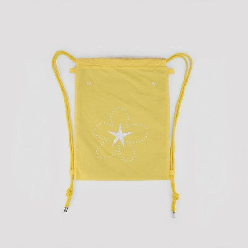 Casual Star Print Drawstring Backpack 6S10BBG1426