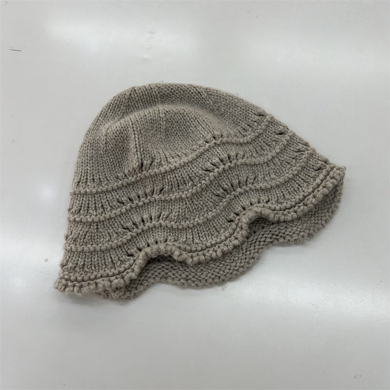 Wool Blend Knit Bucket Hat - DippedShop Wholesale - #2435
