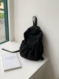 Minimalist Solid Color Nylon Sport Backpack 6S10BBG1437