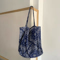 Retro Cashew Printing Canvas Large Capacity Handbag MK2BLW6W10BBG564