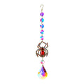 Halloween Jeweled Spider Crystal Suncatcher 6H7HLS140