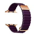 Litchi Texture PU Leather Magnetic Watch Band 6W6JWA133