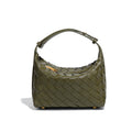Minimalist Solid Color Woven Mini Handbag 6W10BBG2420