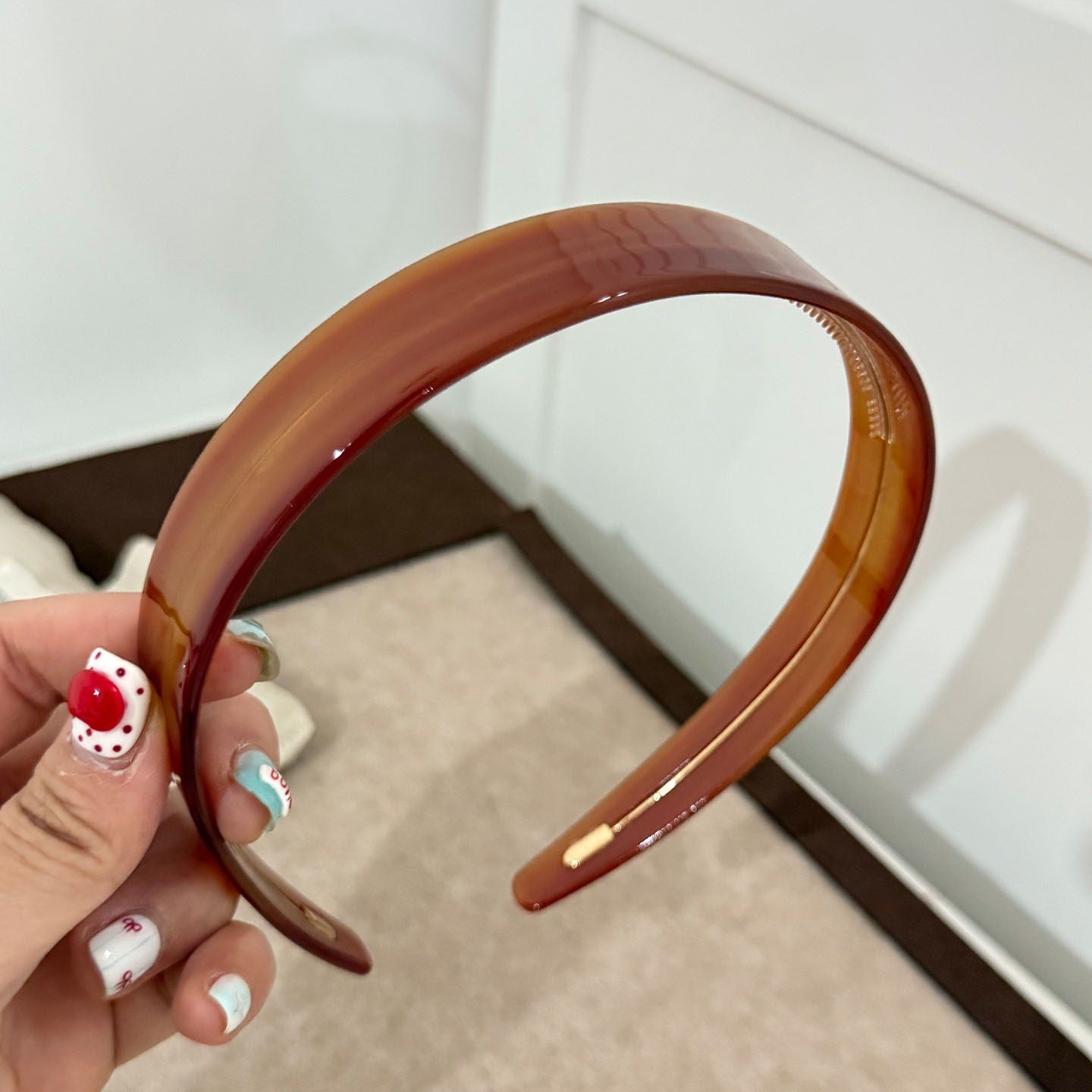 Minimalist Solid Color Anti-Slip Acetate Headband MK2SPM6W6HBD44