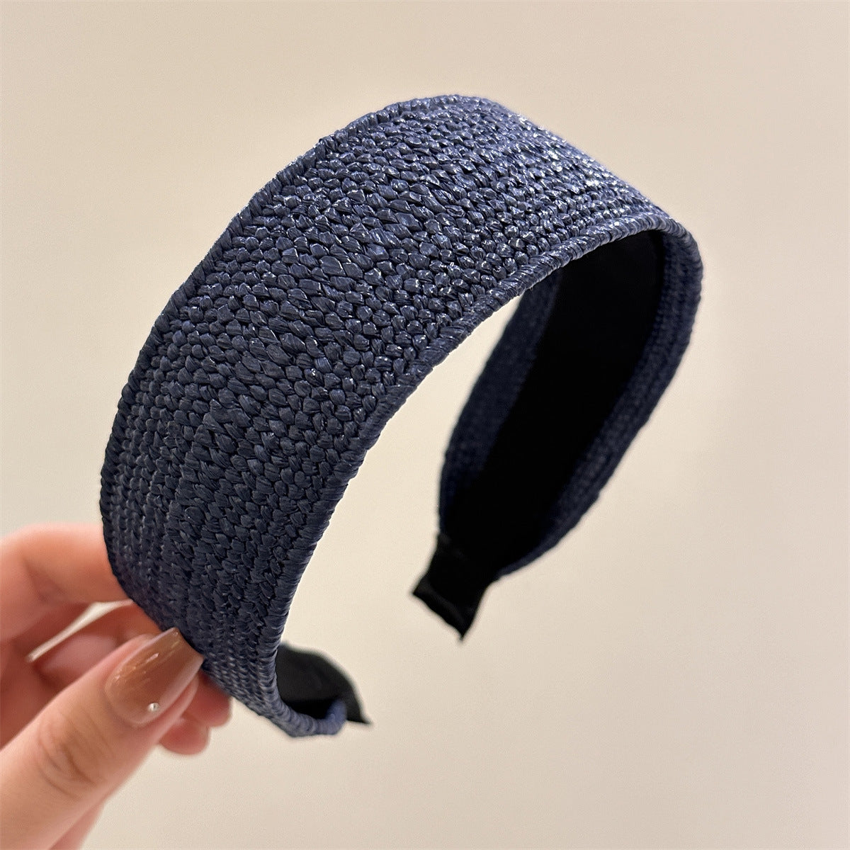 Woven Straw Beach Headband - DippedShop Wholesale - #4931