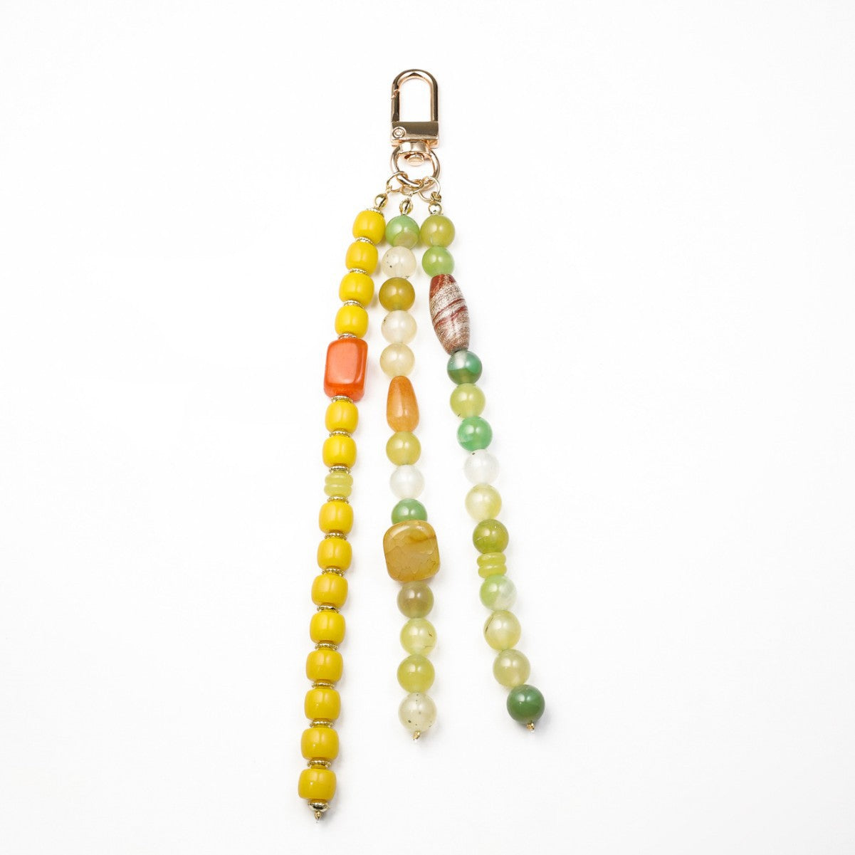 Vintage Agate Beaded Keychain - DippedShop Wholesale - #0467
