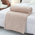 Butterfly Jacquard Fleece Blanket - DippedShop Wholesale - #4899