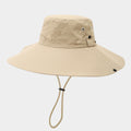 Summer Travel Hiking Large Wide Brim Fisherman Hat 8BK6HAT171T