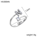 Simple Gold Plated Rhinestone - DippedShop Wholesale - #5555