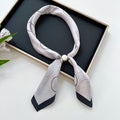 Color Block Silk Scarf - DippedShop Wholesale - #6611