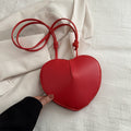 Heart-Shaped Crossbody Bag - DippedShop Wholesale - #8483