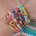 Heart Beaded Bracelet - DippedShop Wholesale - #0003