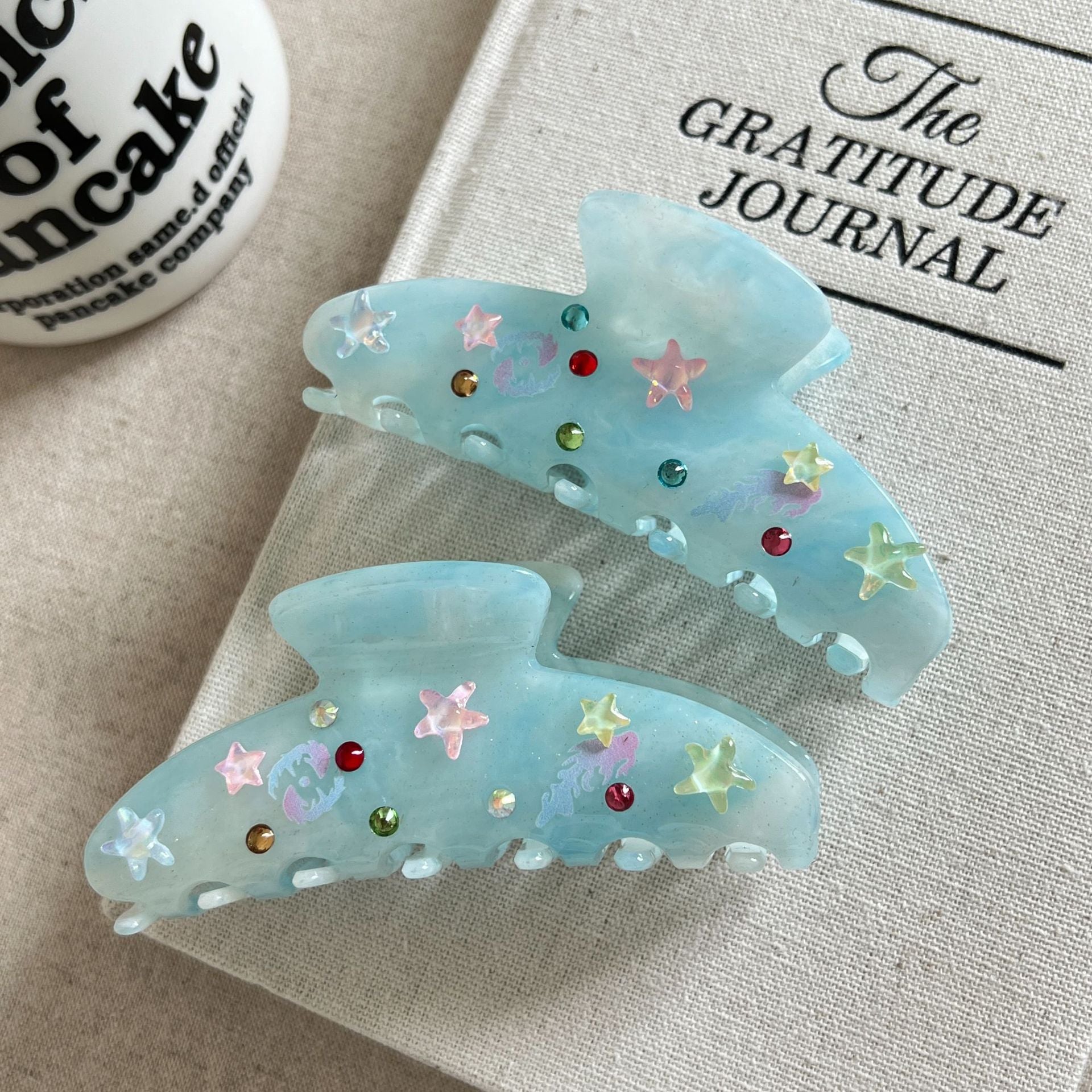 Starfish Rhinestone Hair Claw - DippedShop Wholesale - #1443