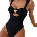 Sexy Scoop Neck Swimsuit - DippedShop Wholesale - #1027