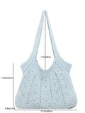 Hollow Knit Shoulder Bags - DippedShop Wholesale - #6435