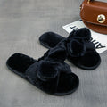 Plush Bow Knot Slippers - DippedShop Wholesale - #0115