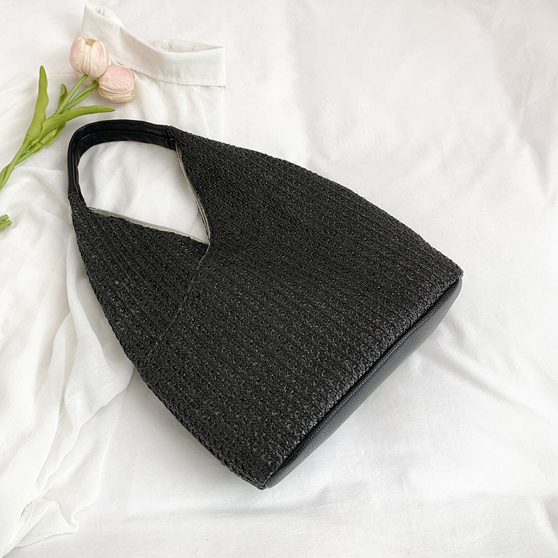 Trendy Colorful Woven Beach Shoulder Bag 6W10BBG2480