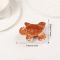 Cute Cartoon Christmas Gingerbread Hair Claw 6W6HCP1614
