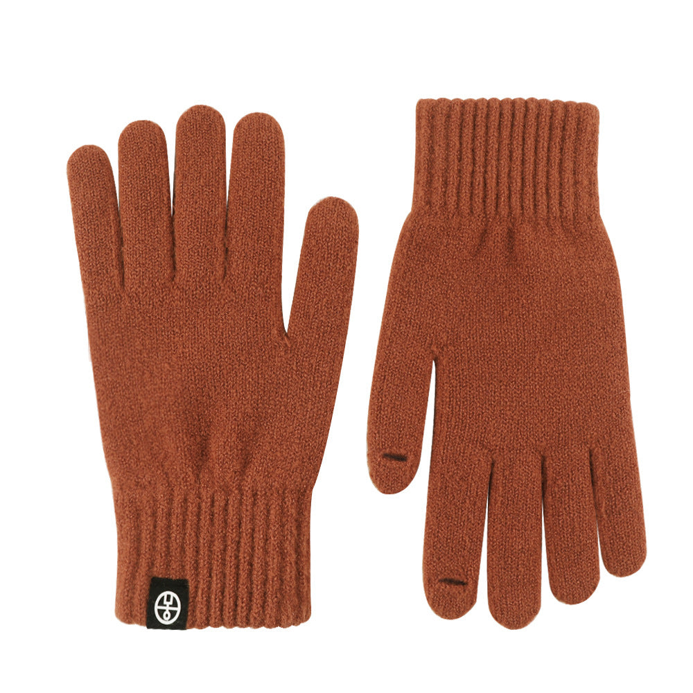 Solid Thermal Knit Gloves - DippedShop Wholesale - #0995