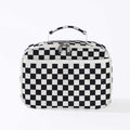 Stylish Corduroy Checkerboard Pattern Portable Cosmetic Bags MK2BLW6C5CO05