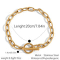 Chunky Gold Plated Cuban Link - DippedShop Wholesale - #3619