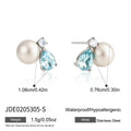 Classic Teardrop Cubic Zirconia Chain Necklace 6W6JNC404L