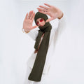 Stylish Solid Color Warm Hooded Scarf 6W6NSW252